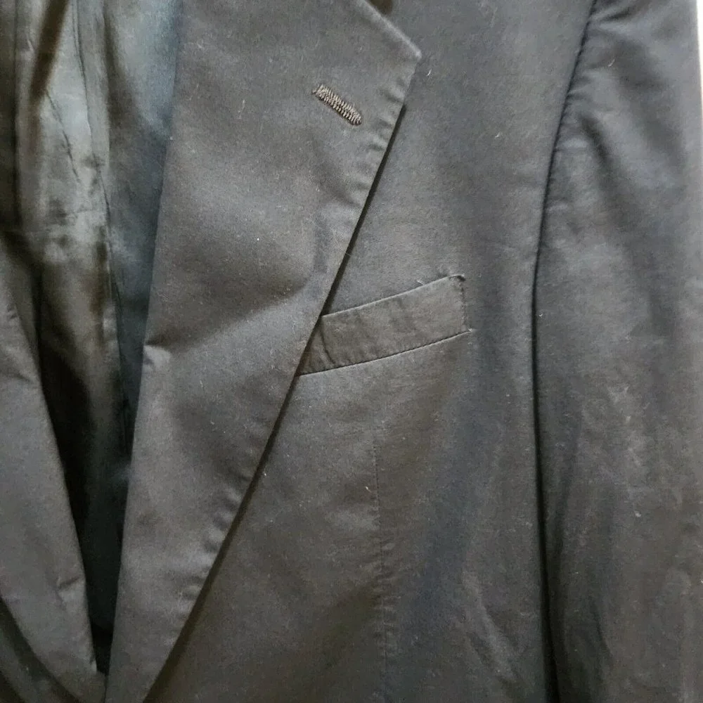 VTG Brooks Brothers Brooksease Blue Blazer Sport Coat Jacket Size 41R USA Made‎